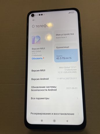 Xiaomi Redmi note 9 3/64