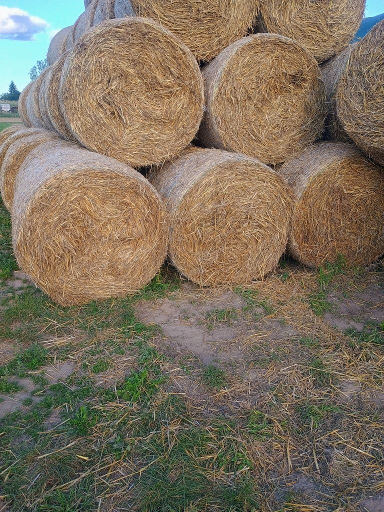 Sprzedam słomę bele 120/120