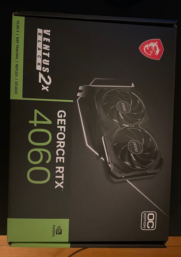 Msi rtx 4060 ventus x2 black