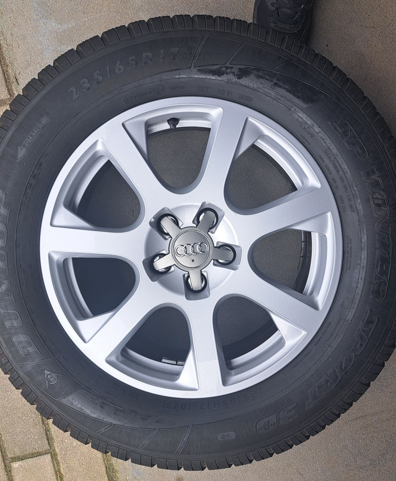 Alufelgi 17 cali 5 x 112 audi q3 a4