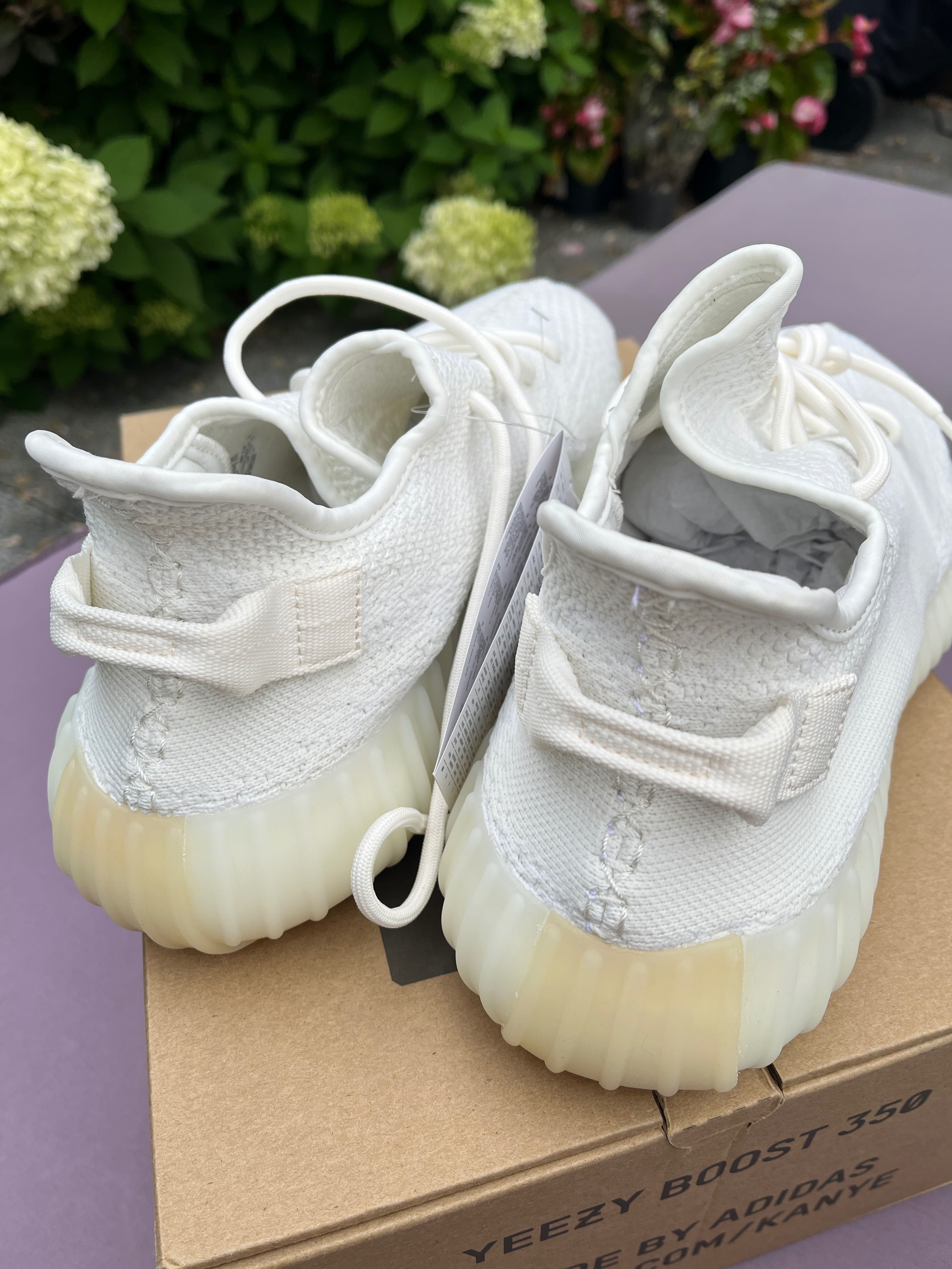 Yeezy Boost 350 v2 Cream White Triple White r. 46 2/3