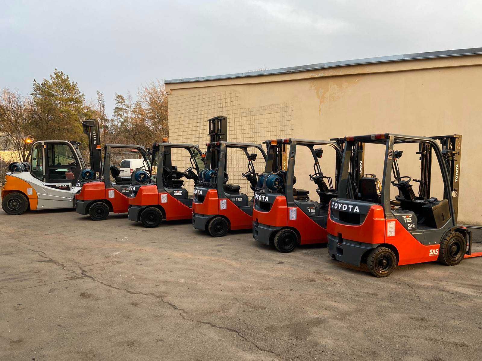 Газовий навантажувач TOYOTA 02-8FGJF35, 2018 рік, 3.5 тон, погрузчик