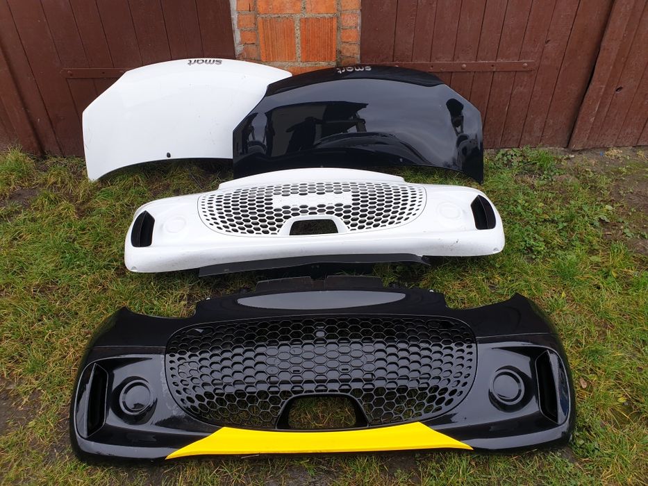 Smart eq forfour 453 fortwo maska zderzak przod przedni