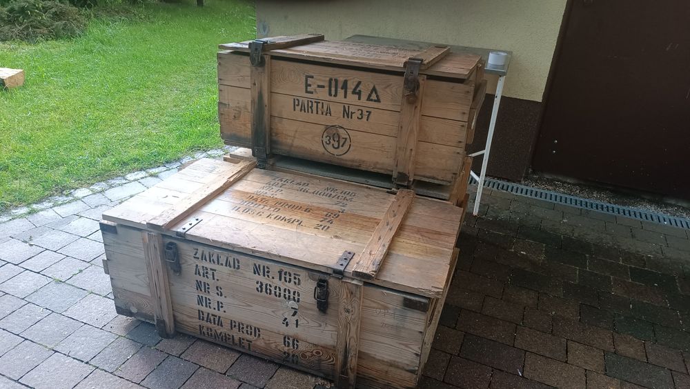 Skrzynie drewniane ozdobne do ogrodu