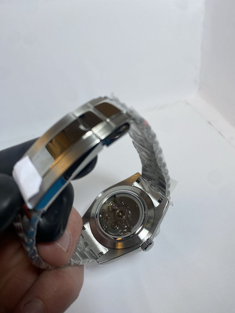 Zegarek automatyczny Seiko Mod datejust rome wiśniowy bordowy nh35!!