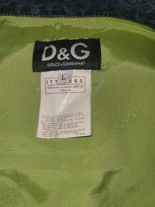 Dolce Gabbana джинсова винтажна куртка