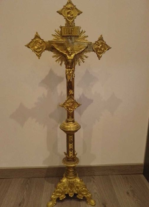 Krzyż 92 cm 5kg antyk