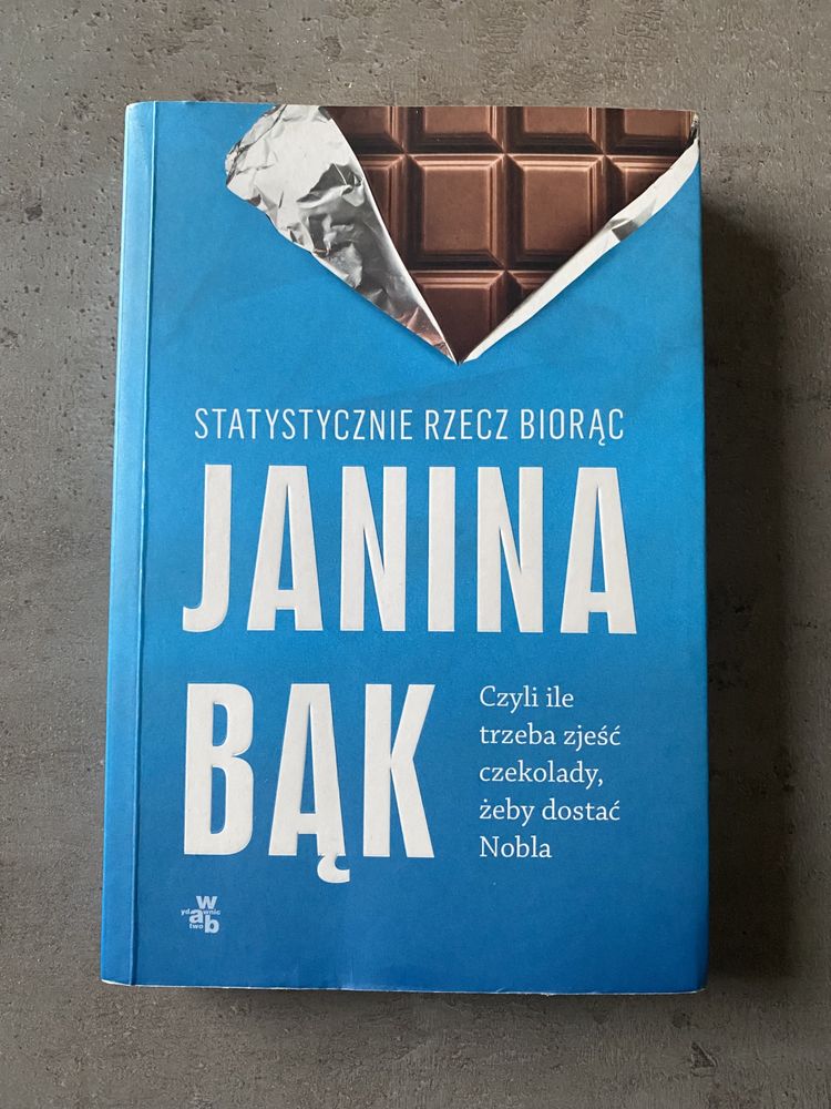 Książka Statystycznie rzecz biorąc Janina Bąk