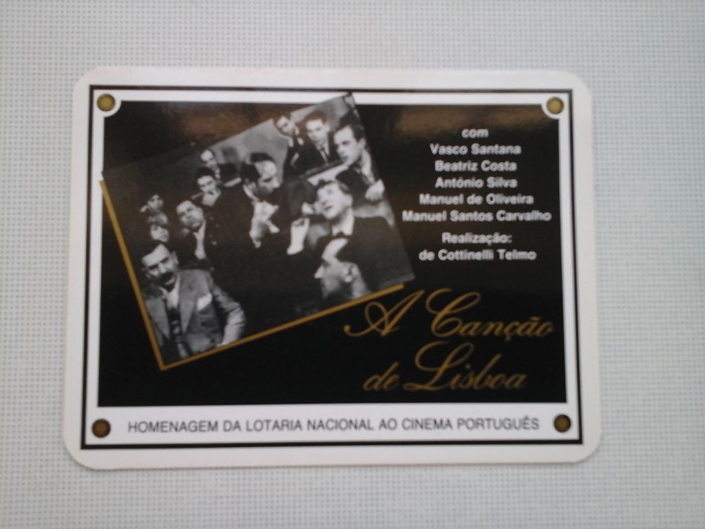 Calendários de bolso tema: Cinema Português
