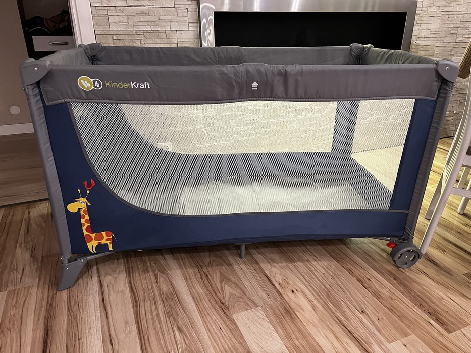 KinderKraft Joy łozeczko turystyczne materac 60 120