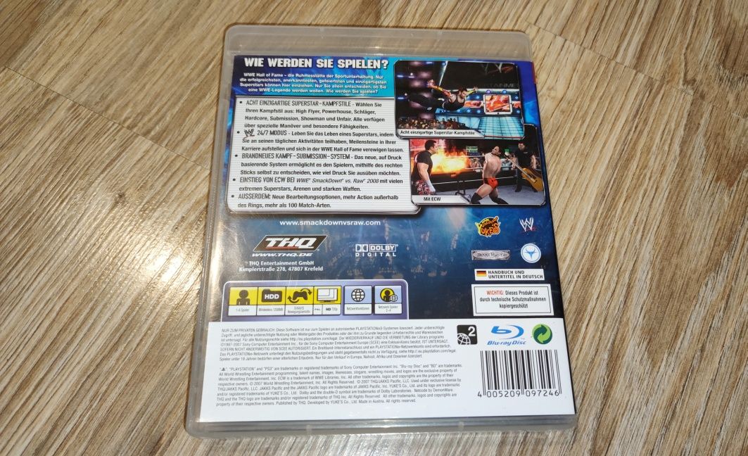 Wrestling PSP 3 Dwie gry