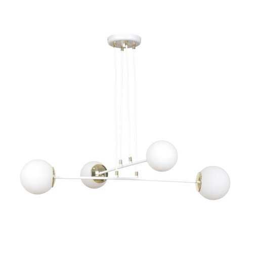 Lampa wisząca biała OGNIS 4 966/4