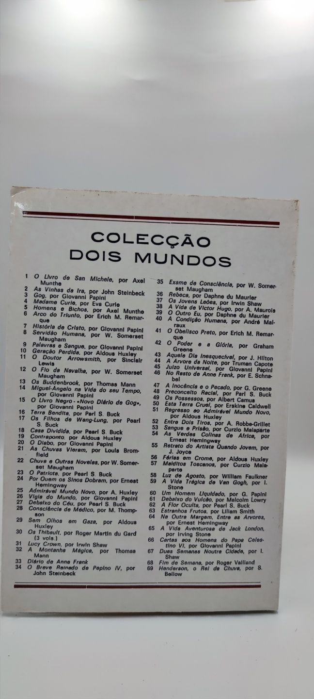 Livro - Ref: CxB - Axel Munthe - O Livro de San Michele -  XVI edição