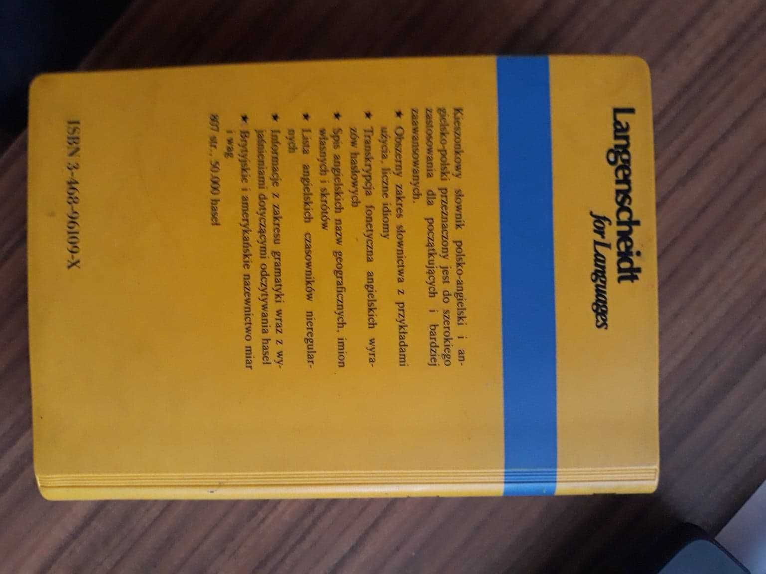 słownik angielski kieszonkowy langenscheidt