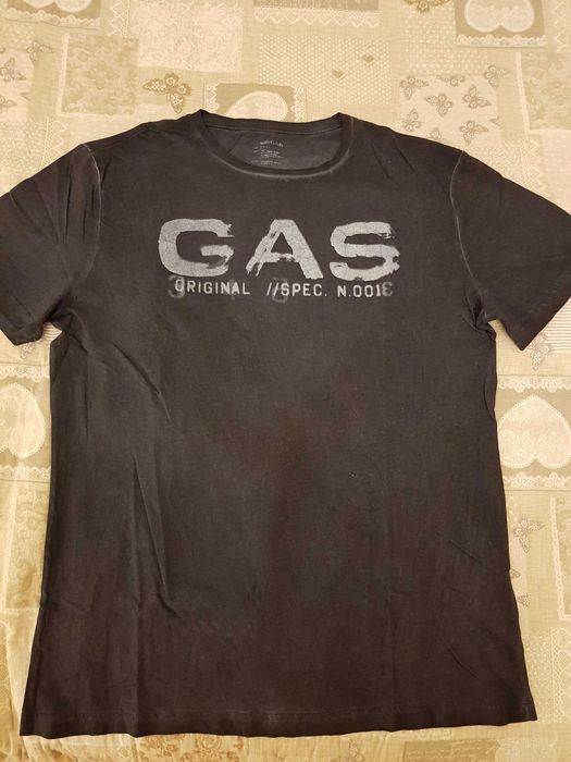 XL GAS nowa koszulka granatowa t-shirt