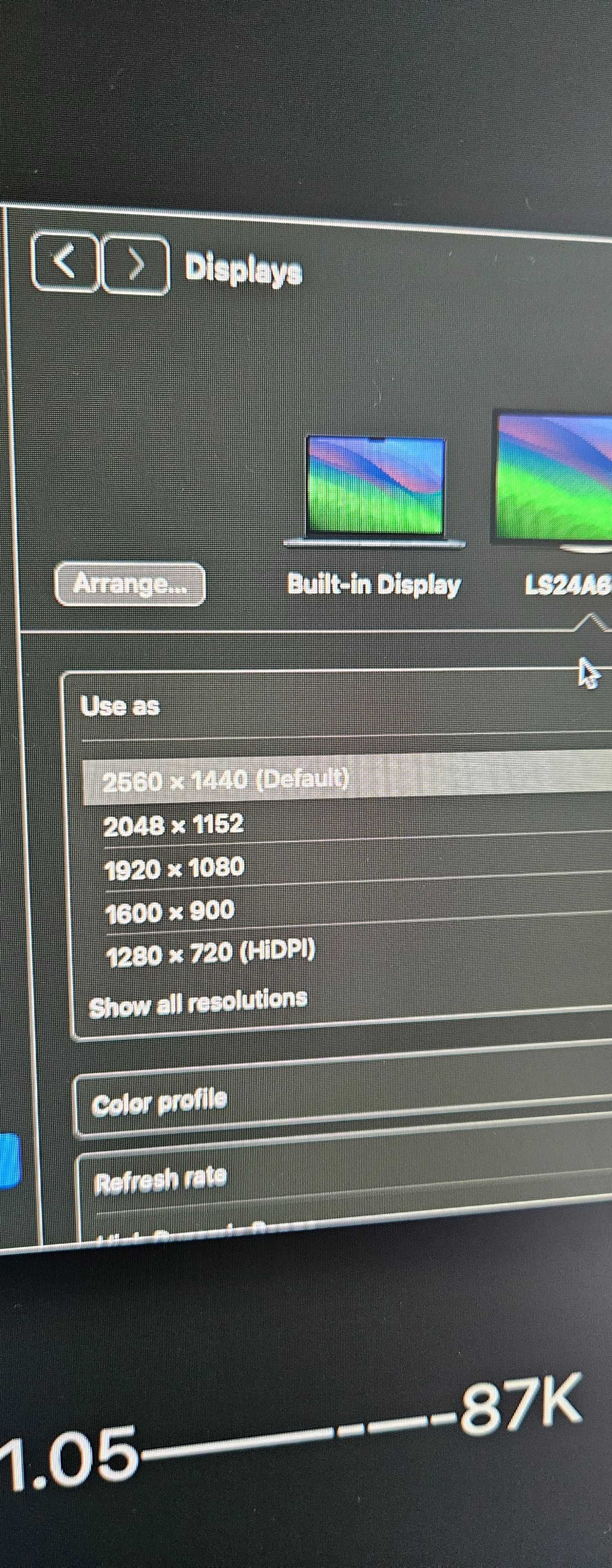 Monitor Samsung S24A600UCU   2K UHD