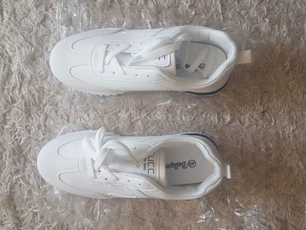 Adidasy sneakers białe r. 40 nowe