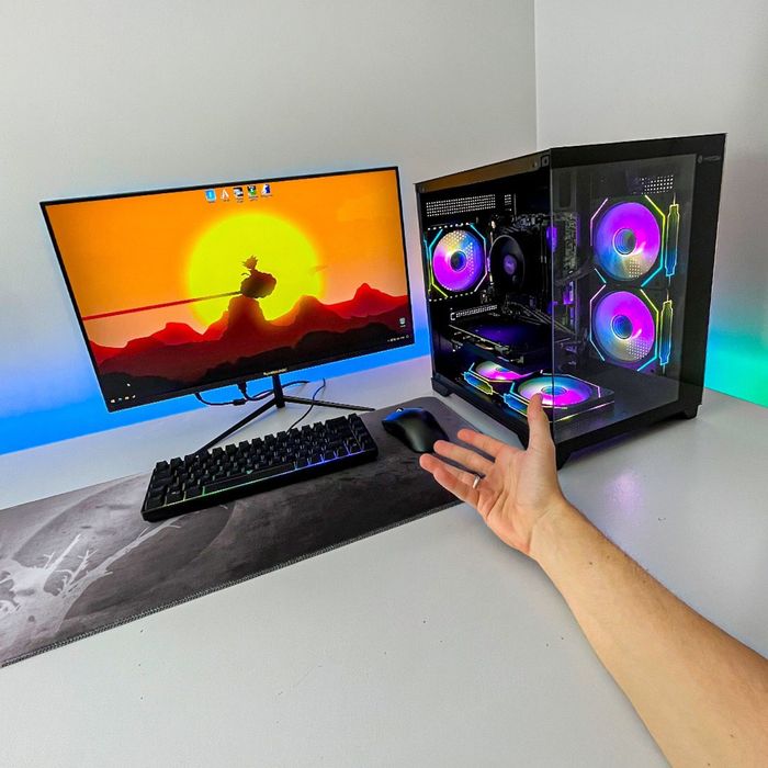 МОЩЬ + Монитор‼️ Ryzen 5+ RTX 2060 super + 32Gb игровой комп'ютер