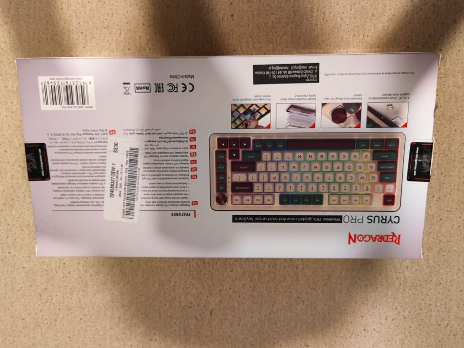 Klawiatura redragon Cyrus pro