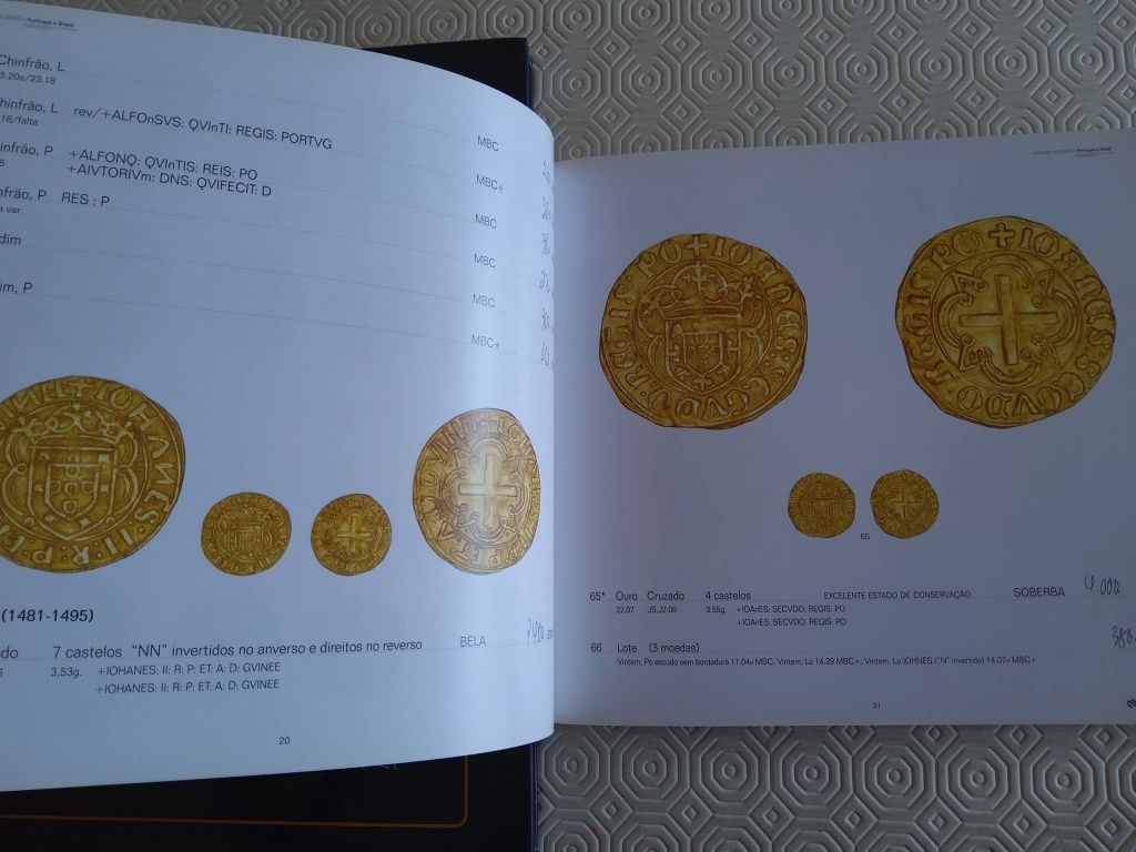 26725#Livro/catálogo Leilão  Moedas Numisma n.89 (moedas ouro Portugal