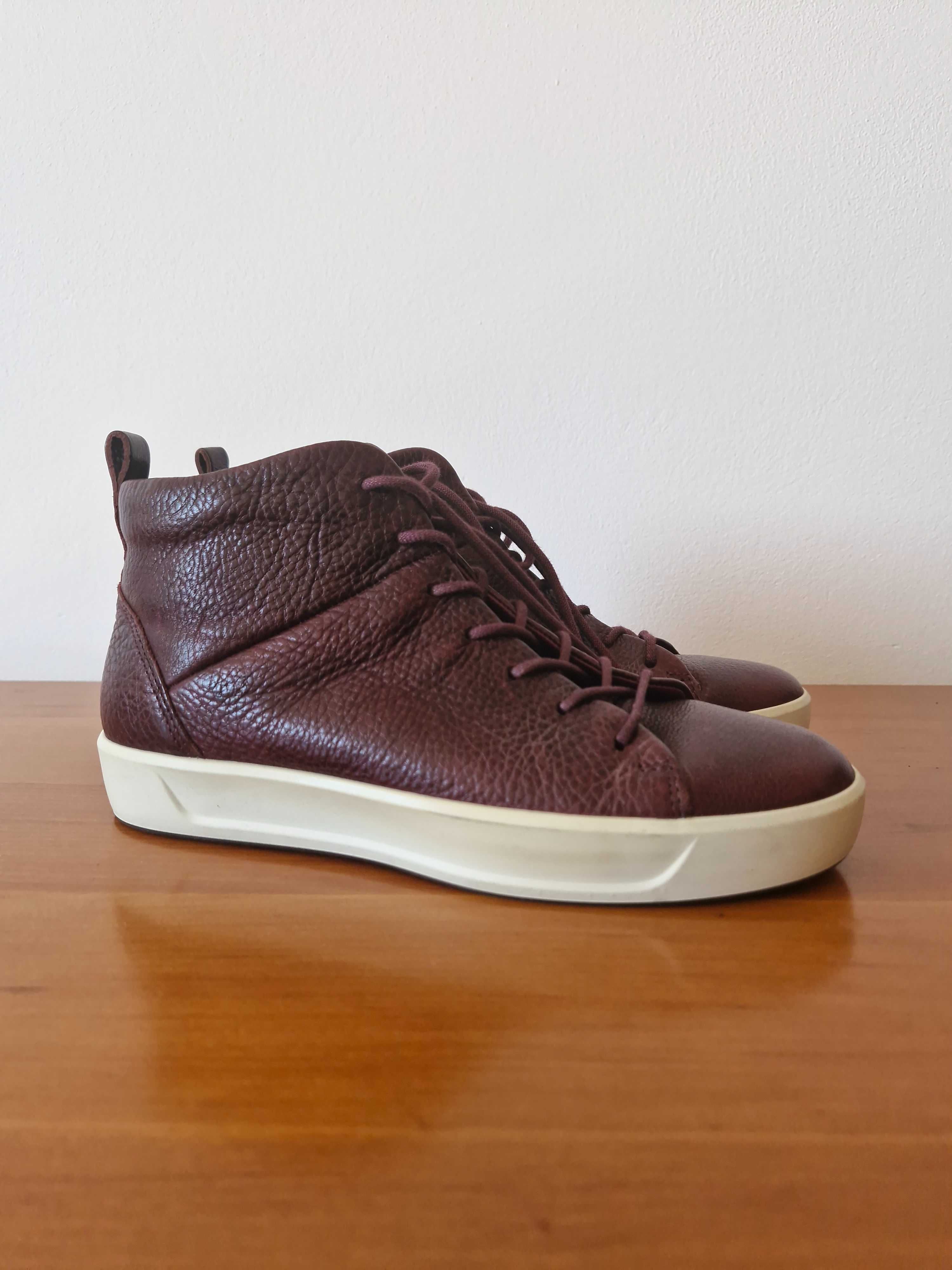 Buty Ecco Soft 36, bordowe