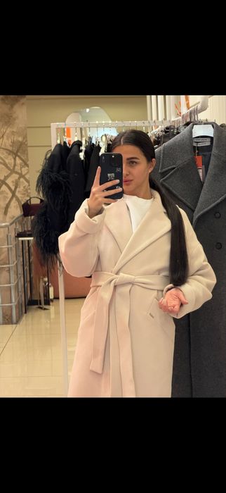 Пальто молочное