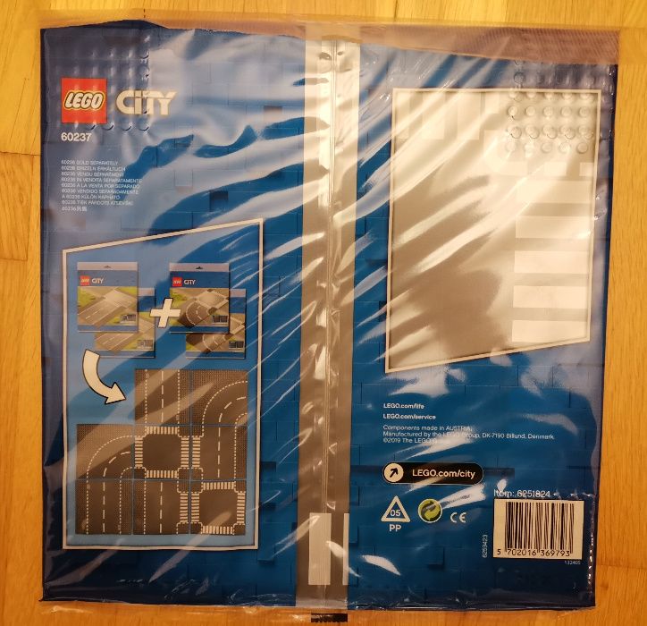 LEGO CITY Zakręt i skrzyżowanie 60237! EOL