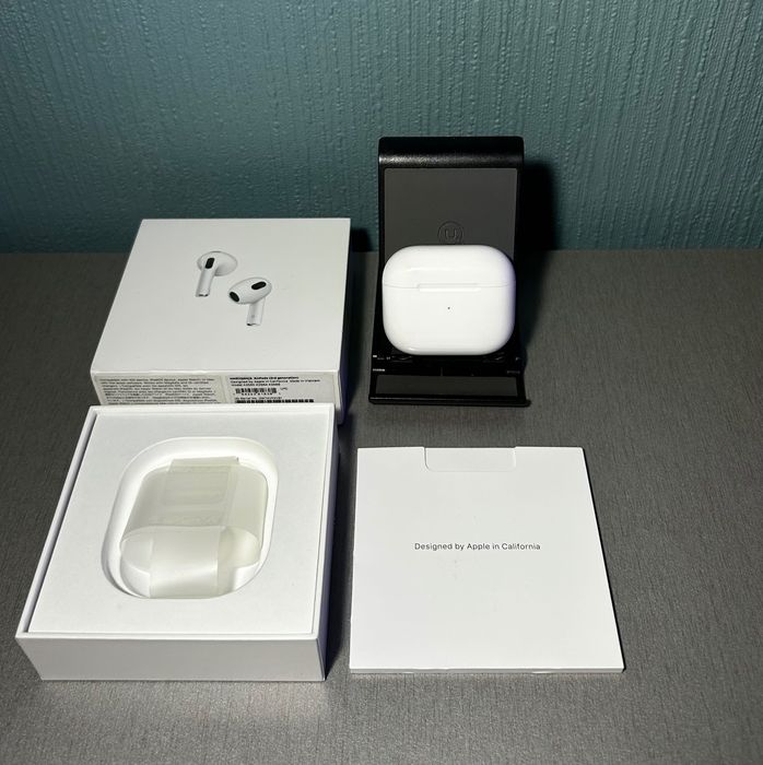 Наушники Airpods 3 оригинал + case обмен на jbl sennheiser bose b&Q