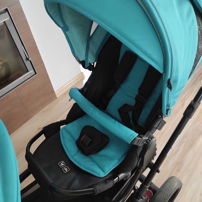 Wózek spacerowy bliźniaczy rok po roku ABC Design Zoom
