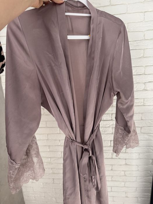 Халатик шелковый