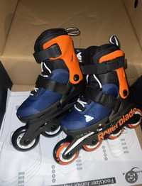 Детские ролики Rollerblade Microblade Midnight Blue 2023