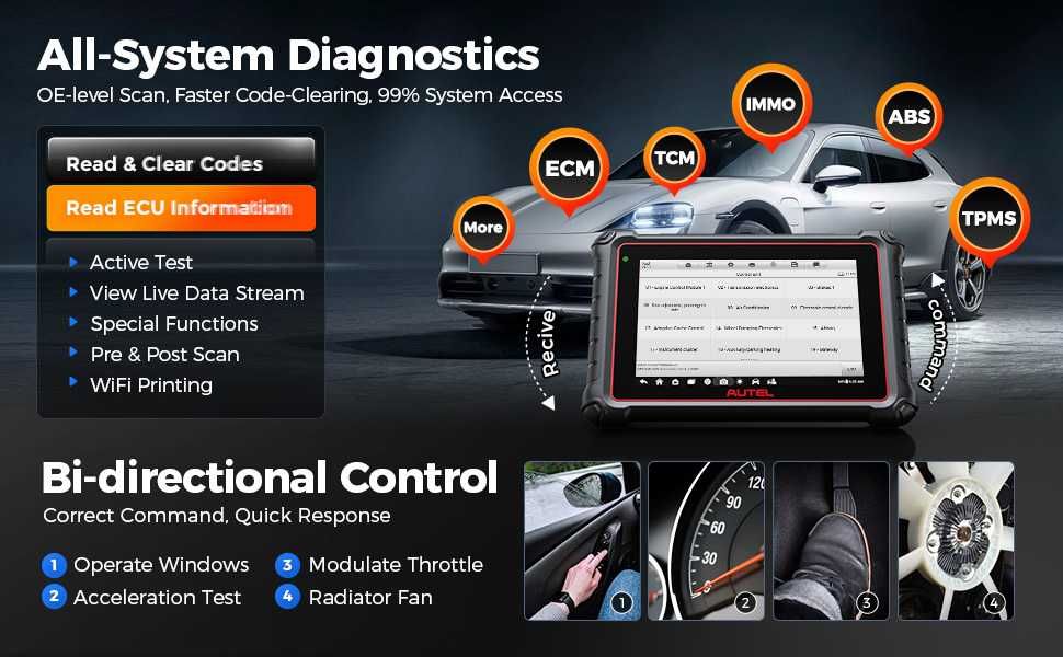 Autel MaxiPRO MP900E KIT Máquina Diagnostico OBD Profissional (NOVO)