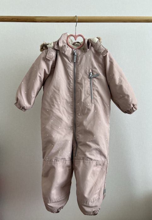 Комбінезон зимовий H&M для дівчинки 86 розмір