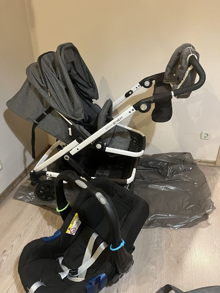 Коляска Britax Go Next 3 в 1 + автокрісло Britax