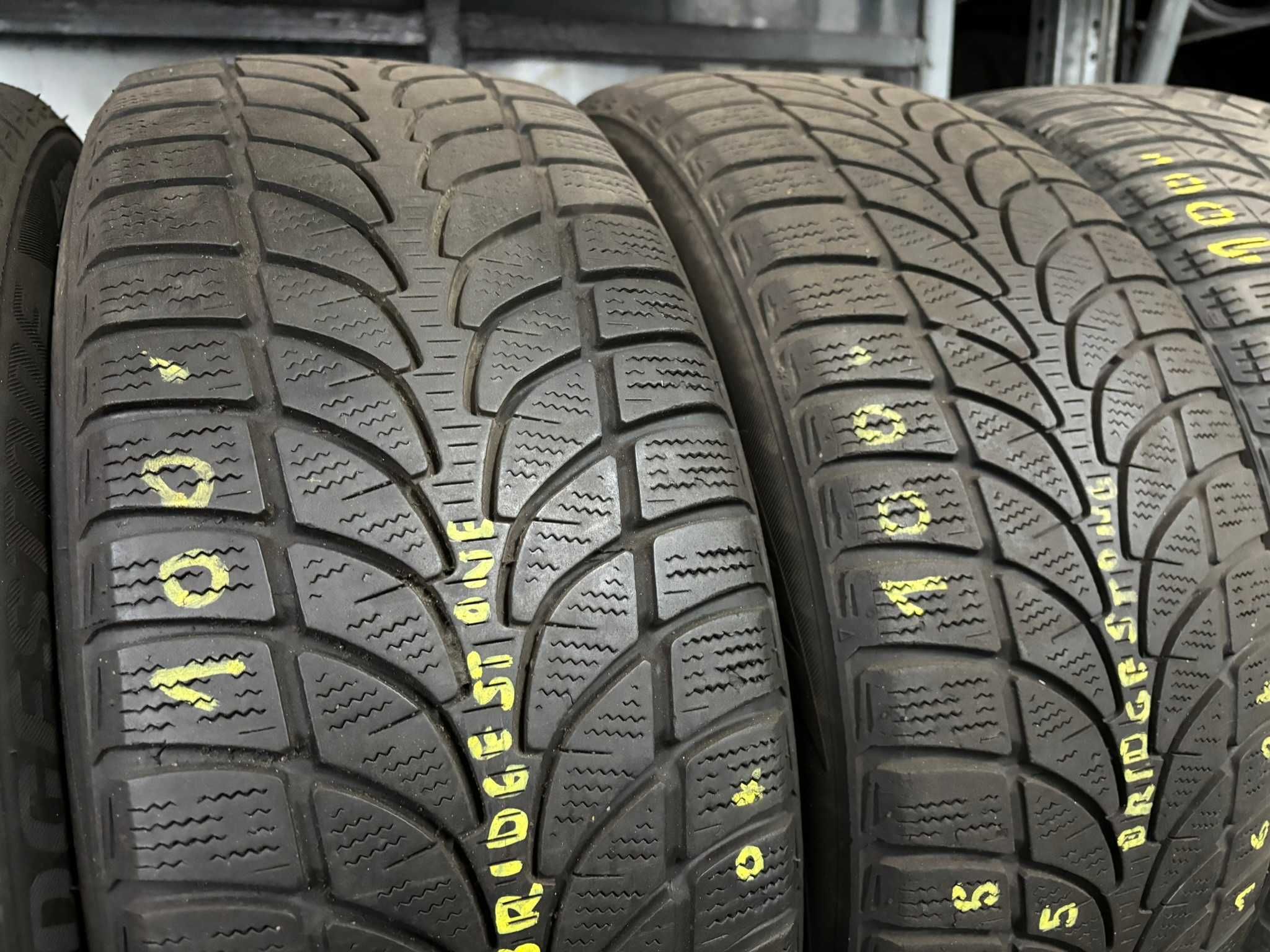 4X Opony Zimowe 205/55R16 91H BRIDGESTONE BLIZZAK LM-32 6.1MM Spr Całe