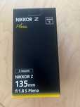 Nikon Nikkor Z 135mm f/1.8 S PLENA