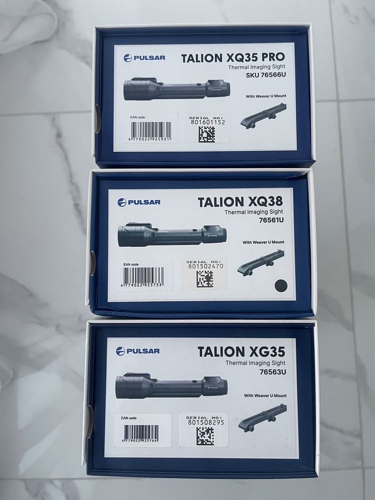 Тепловізійний приціл Pulsar Talion XG35 XQ35PRO 2024