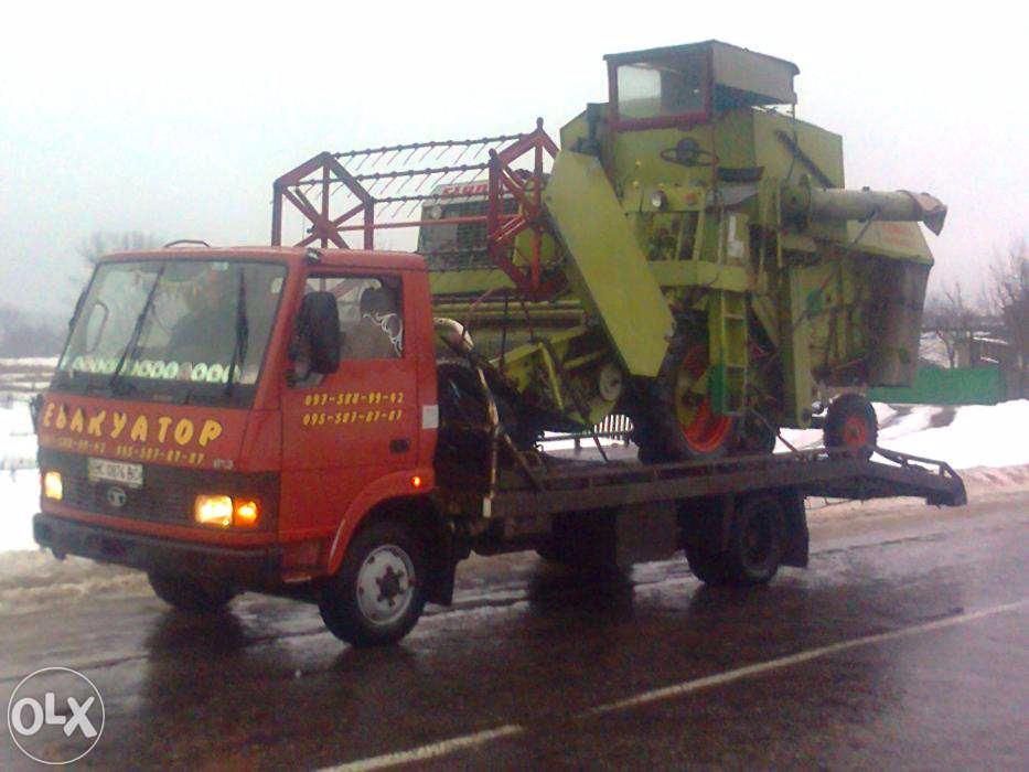 Трал Львів. Перевезення спецтехніки. "СпецАвтоЛьвів". Трал Львов