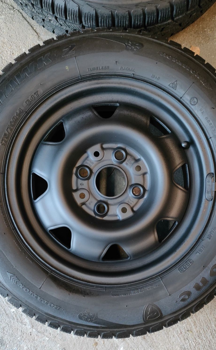 Felgi stalowe koła zimowe Audi 80 oryginał 14" 4x108 5,5J ET 45