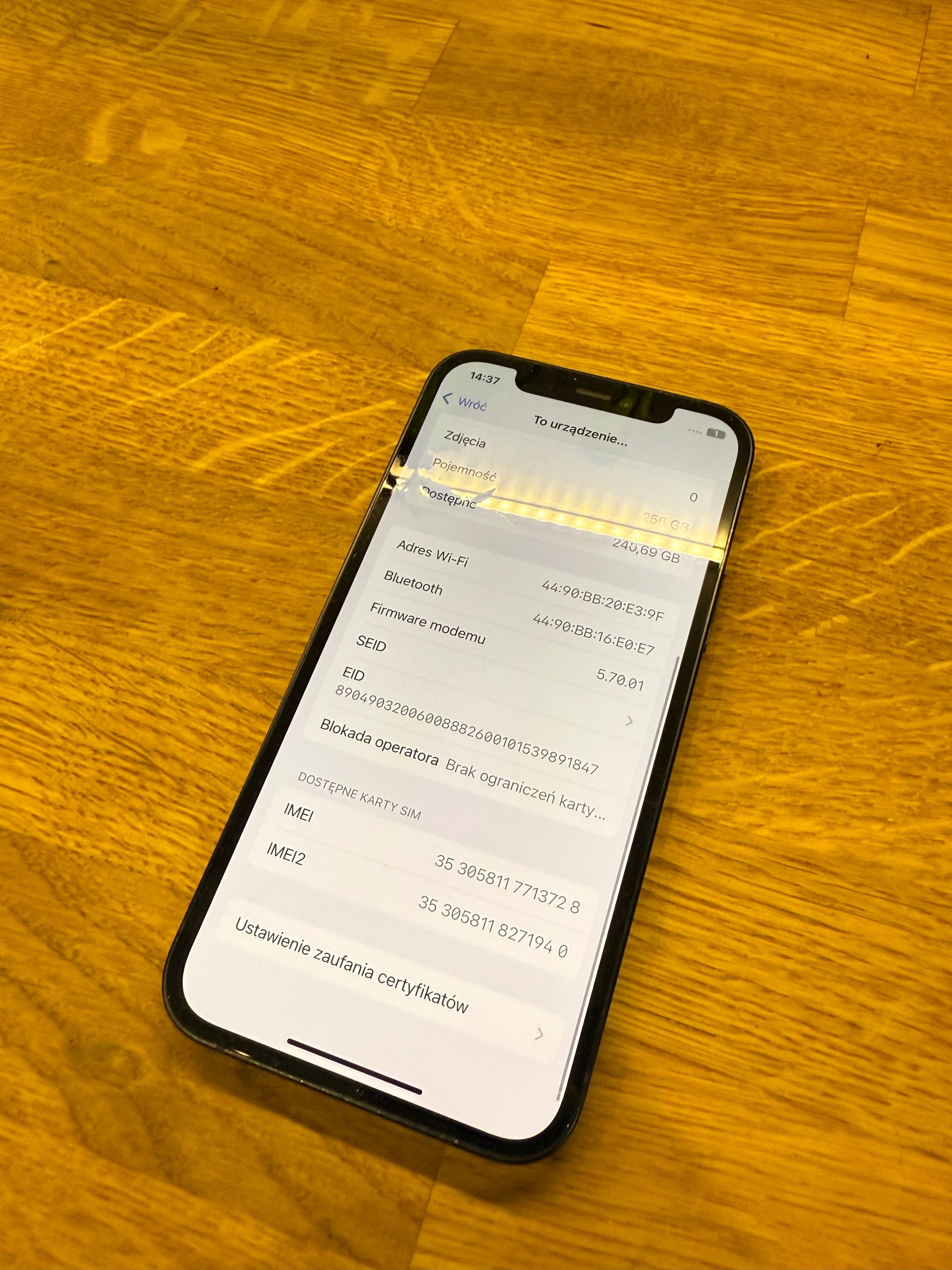 iPhone 12 256gb 91% Baterii