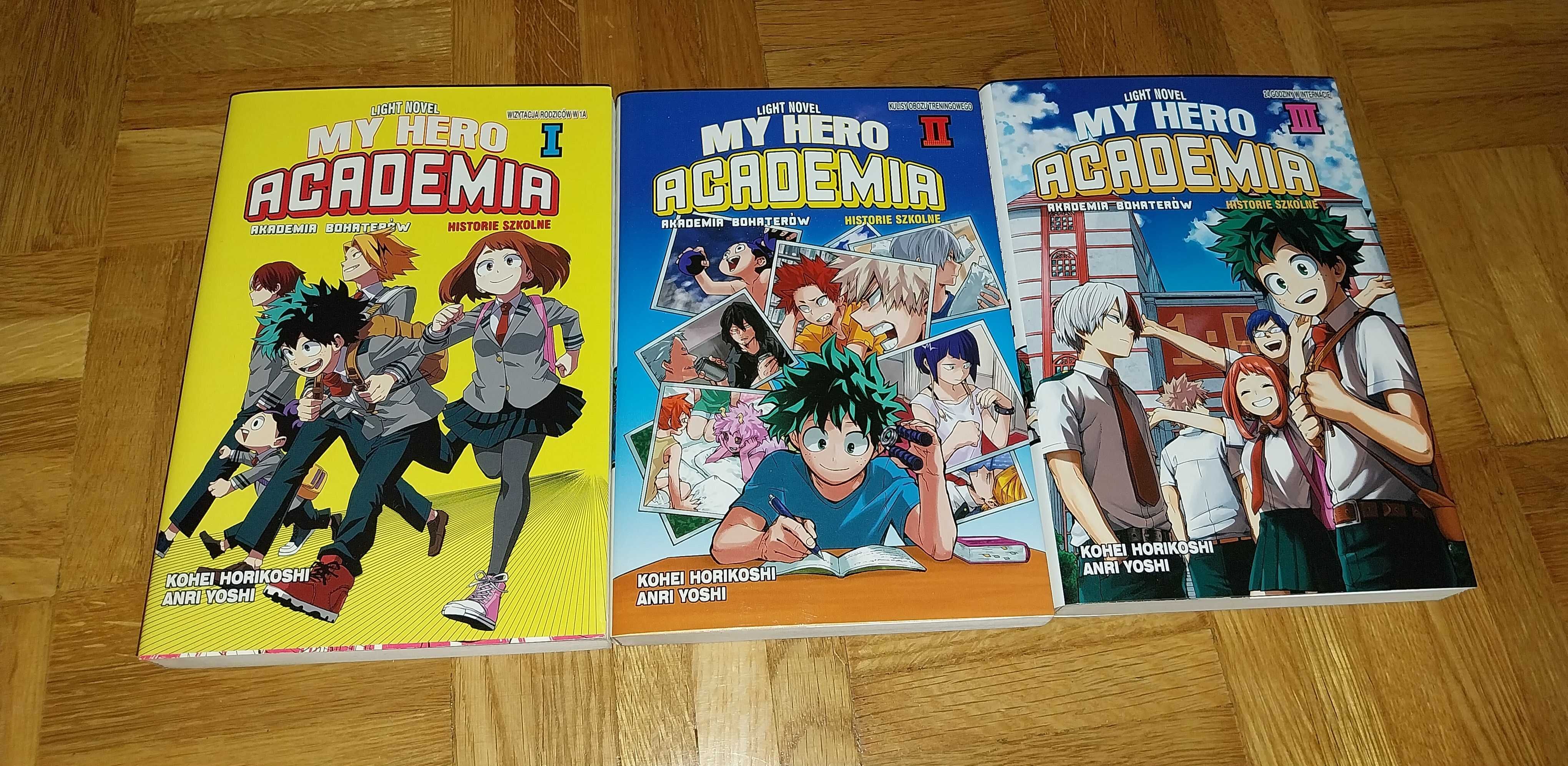 My Hero Academia I-III, historie szkolne
