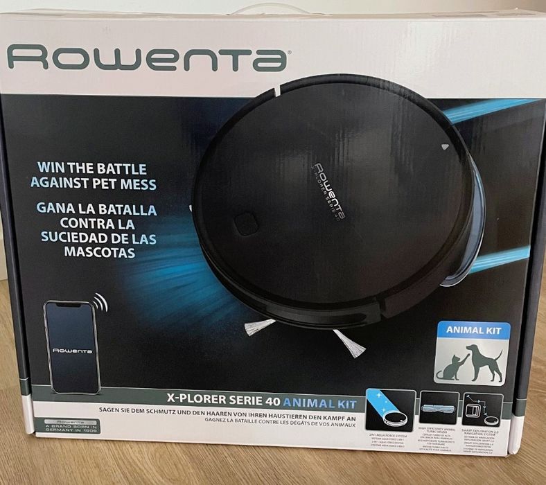 Aspirador robot X-EXPLORER S40 Animal Kit da Rowenta