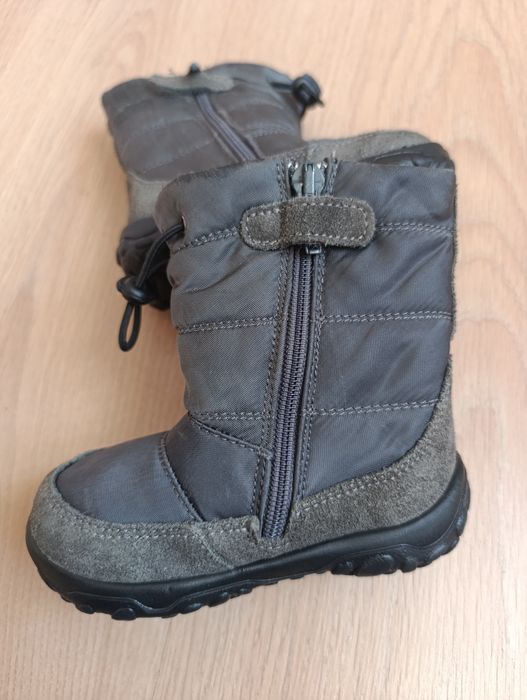 Buty zimowe śniegowce 21 Falcotto Naturino czarne szare jak nowe