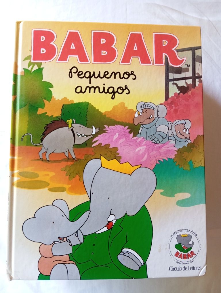 Livro Babar Pequenos Amigos
