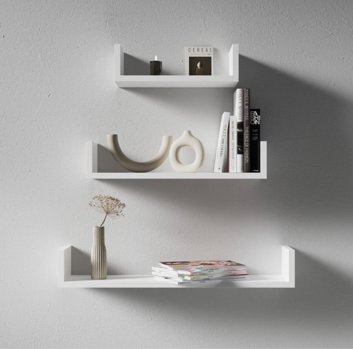 Настінна полиця прихованого монтажу