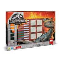 Set NOVO para carimbar e colorir, do Jurassic World