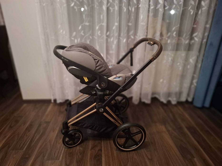 Cybex Priam 2.0 Platinum 3w1 Manhattan grey plus