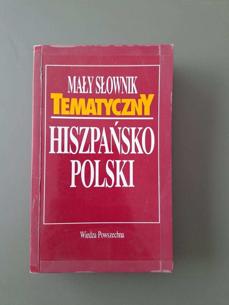 Słownik tematyczny hiszpańsko-polski