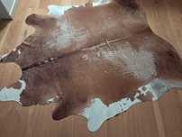 Tapete pele de vaca genuína Ikea original grande