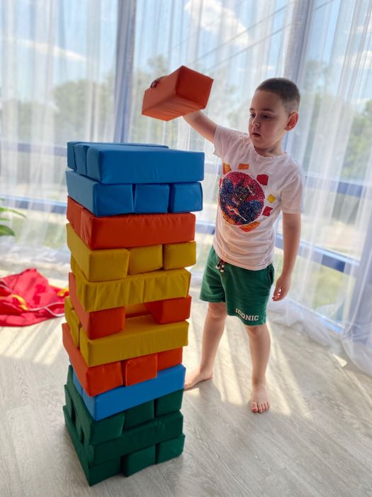 Реквізити для аніматора «Дженга велика вежа» (поролон)